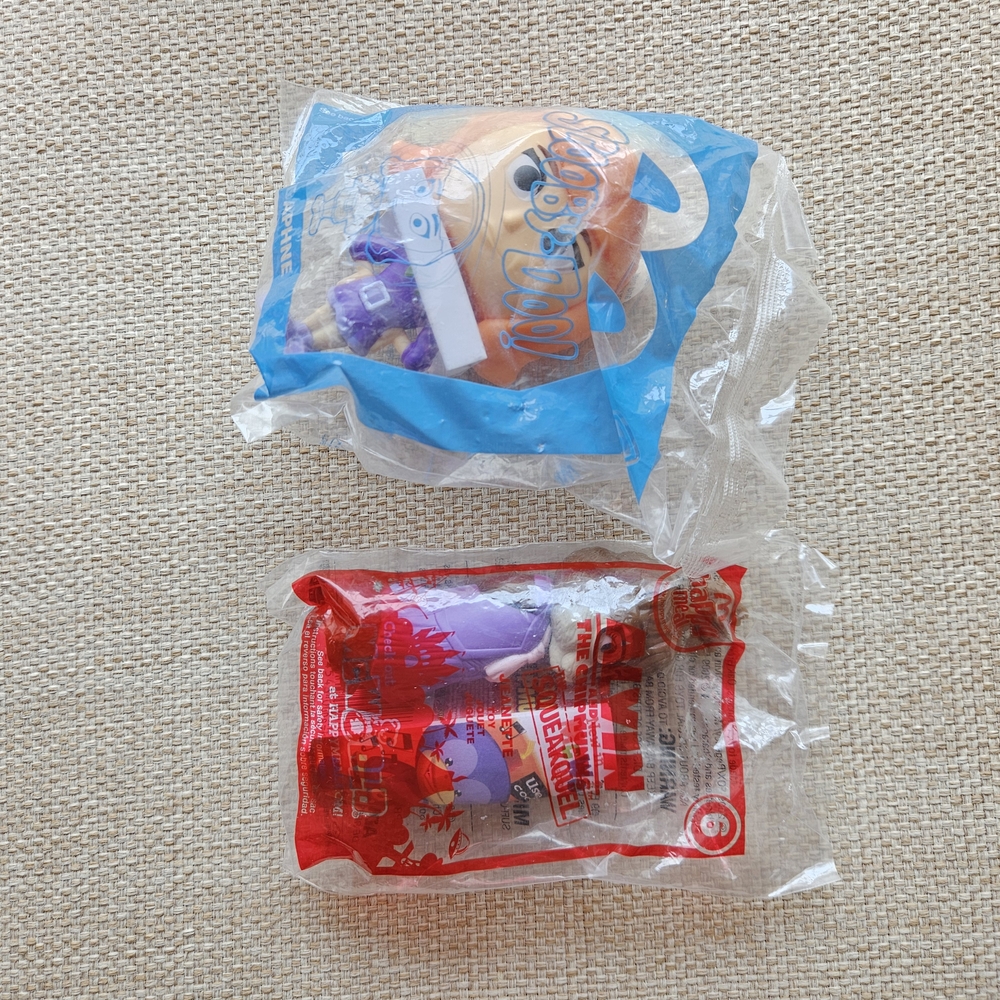 McDonald's Happy Meal Toys - Blue, Black, Red, Orange - Picture 6 of 7